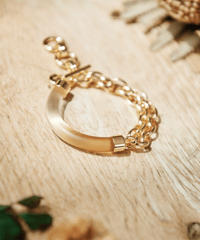 Clear Gradation Bracelet (thin ver. Yellow)