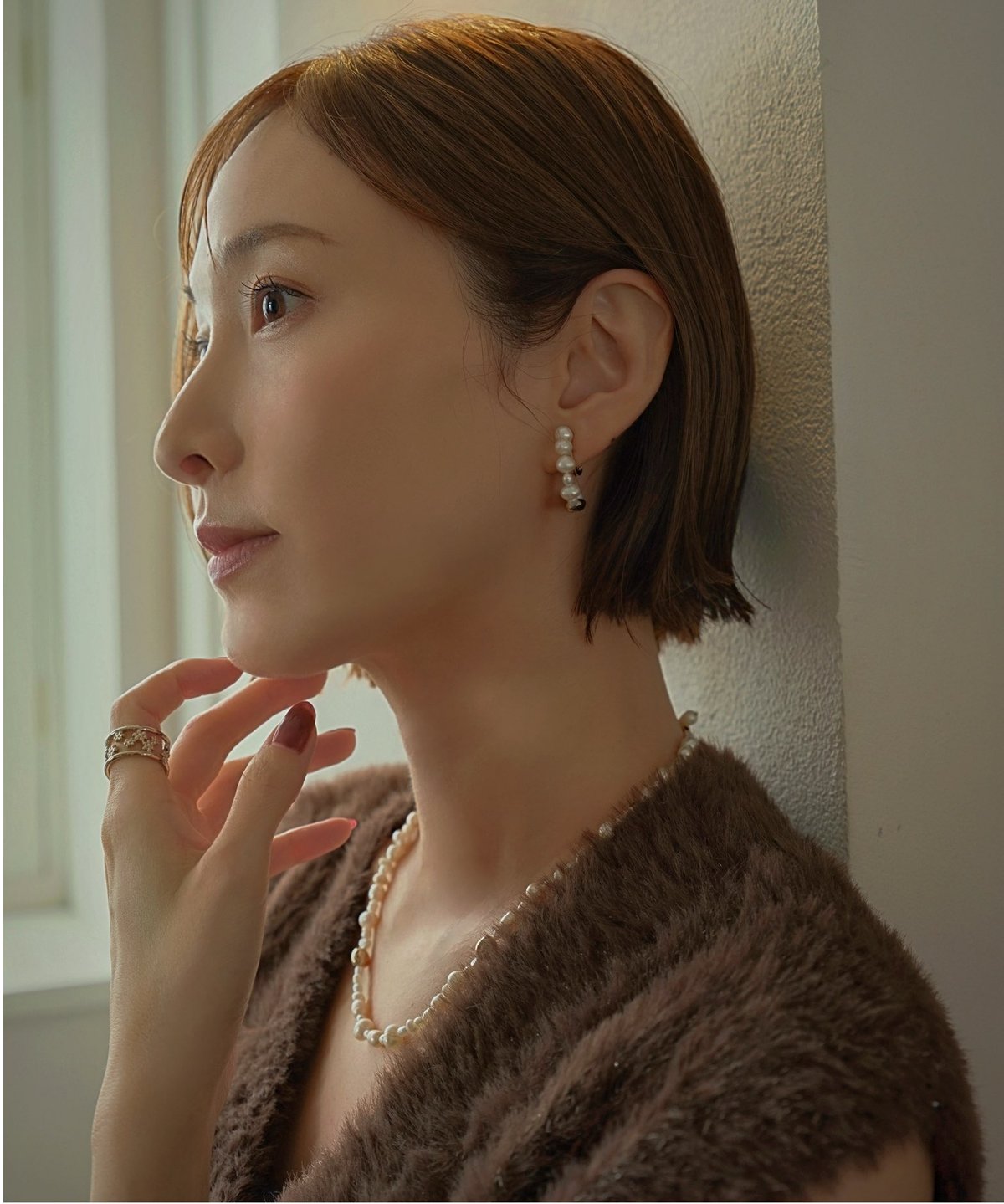 Eternal Pearl Necklace（Gold） | Misaki