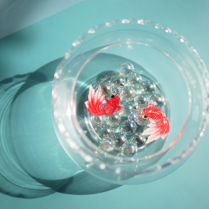 フラワーなにゃんこ♪ しっぽゆらゆら♡ピアス/イヤリング✩*॰¨ フラワーなにゃんこ♪ しっぽゆらゆら♡ピアス/イヤリング✩*॰¨