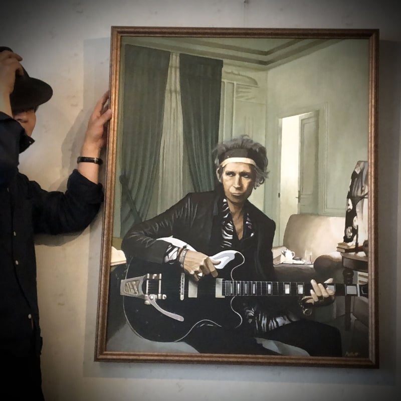 特選受賞作 キース・リチャーズ／KIETH RICHARDS Ⅰ | Atelie Drape