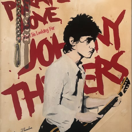 【ポスター】ジョニー・サンダース Johnny Thunders & the Heartbreakers ジョニー・サンダース/New
