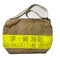MESSENGER BAG（茅ヶ崎消防ネーム入りメッセンジャーバッグ）カーキ #09