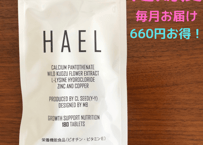 育毛サプリメント　Ha el　定期便