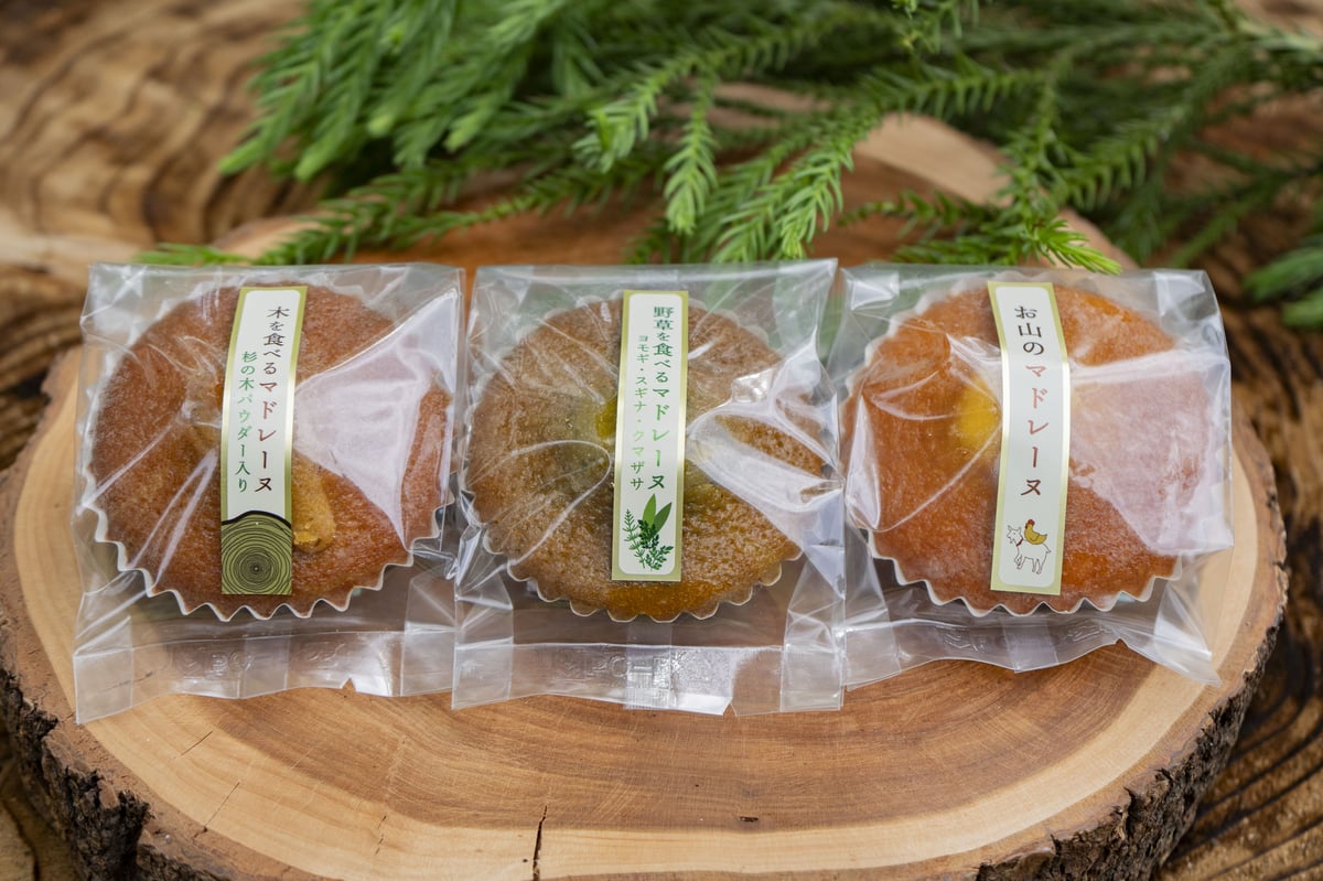 お山のマドレーヌセット | ニワトリトヤギト オンラインショップ