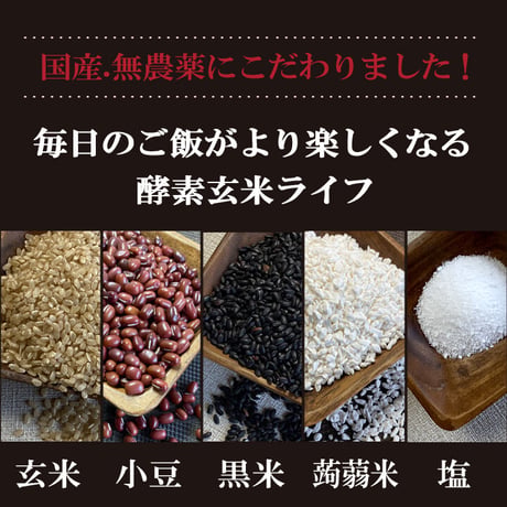 【定期購入 6か月】酵素玄米 無農薬 ヘルシー 国産 酵素玄米 真空パック 冷凍 150g 20食分 送料無料