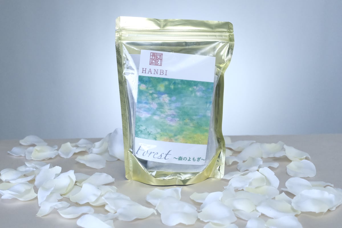Forest ～森のよもぎ～（お風呂のもと・入浴剤） | HANBI STORE よもぎ