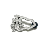 FLAME LOGO CROSS PIN