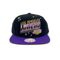 MITCHELL&NESS LAKERS SNAP BACK CAP