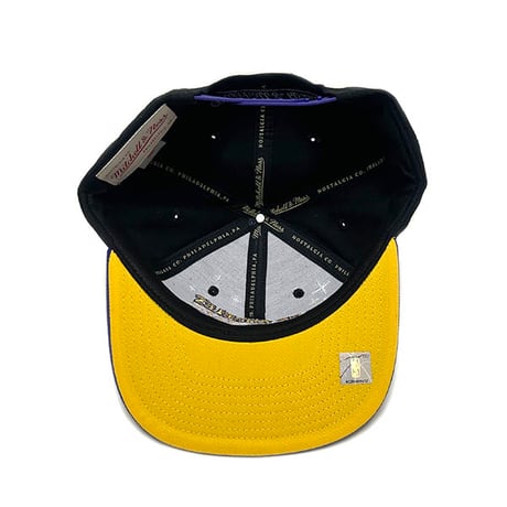 MITCHELL&NESS LAKERS SNAP BACK CAP