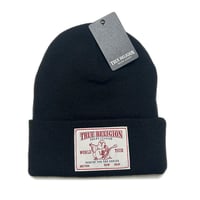 TRUE RELIGION CONCERT PATCH BEANIE
