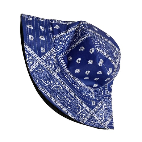 REVERSIBLE PAISLEY BUCKET HAT