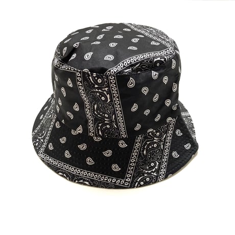 REVERSIBLE PAISLEY BUCKET HAT