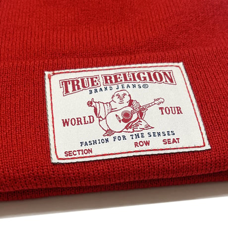 TRUE RELIGION CONCERT PATCH BEANIE