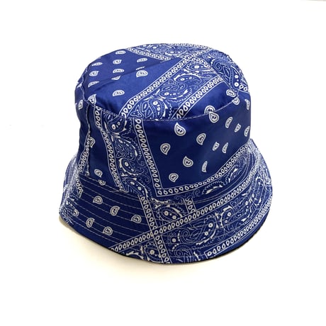 REVERSIBLE PAISLEY BUCKET HAT