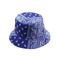 REVERSIBLE PAISLEY BUCKET HAT