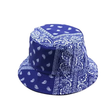 REVERSIBLE PAISLEY BUCKET HAT