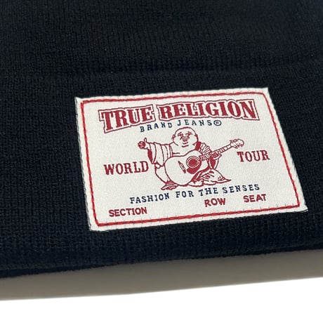 TRUE RELIGION CONCERT PATCH BEANIE