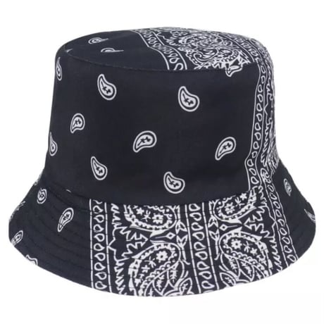REVERSIBLE PAISLEY BUCKET HAT