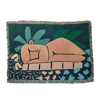 Mini Blanket "Garden At Night" - bfgf