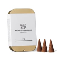 APOTHEKE FRAGRANCE Incense Cone - White Tea / Mystic Voyage / Agharta