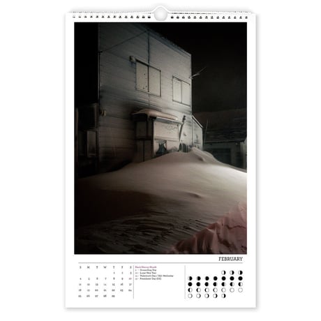 Deadbeat Club 2024 Calendar by Todd Hido