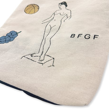 Jacquard Woven Tote Bag "BFGF Logo" - bfgf