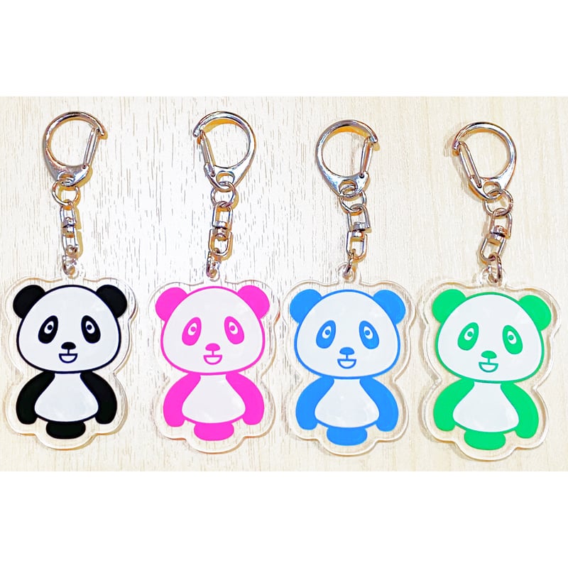 吉池パンダオリジナルグッズ】 吉池パンダアクリルキーホルダー（元祖