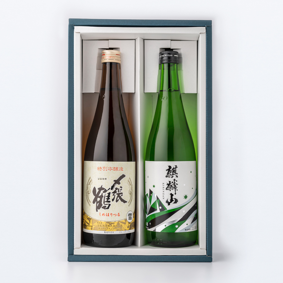 2026.6.3神獣山雲墨麒麟　新潟産上質ジャスパー 086】【新潟商品】 下越地酒セット ／ 720㎖×2本 | 吉池オンライン