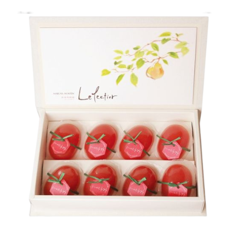 新潟商品】 新潟果樹園 にいがたトマト（豊栄トマト） 8個入 | 吉池