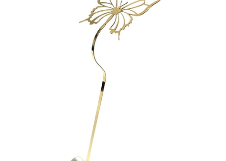 限定品！　蝶　カラーマドラー（ゴールド色）
