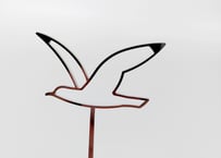 カモメマドラー（無地・鏡面加工）