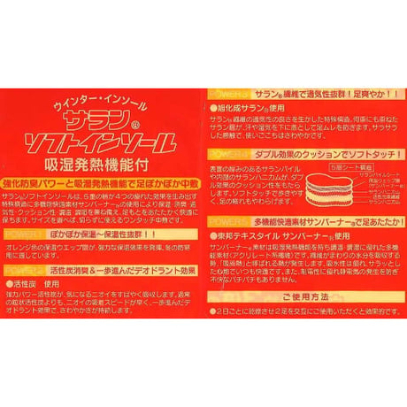 ソフトサランインソール