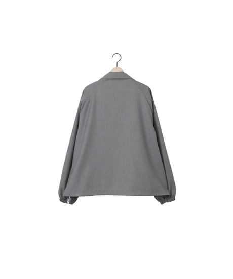 GABARDINE covered blouson / amn-BL-019 / Heather