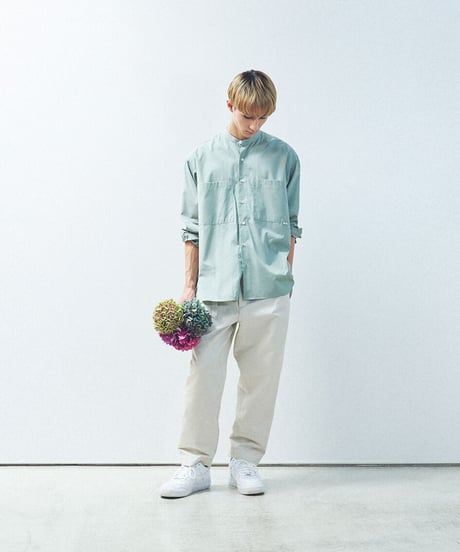 GIZA B.C covered shirts / amn-SH-023 / SAGE