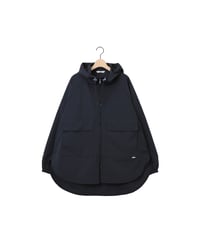 NYLON useful hoodie / amn-CT-015 / Black