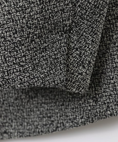 TWEED modern jacket / amn-JK-017 / Black_White