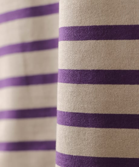 BORDER gride basque / amn-CS-031 / Gray_Purple