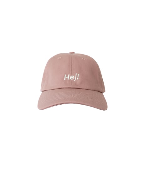 " Hej! " cap / amn-HT-002 / Pink