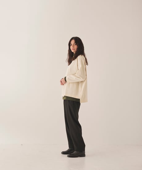 JERSEY gride basque / amn-CS-067 / Natural