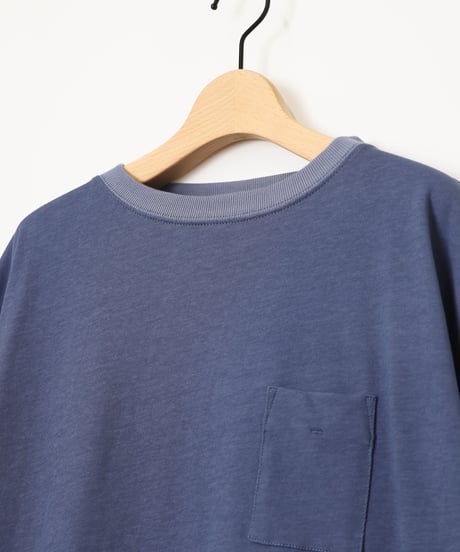 TWISTED JERSEY half sleeve bottie / amn-CS-092 / Blue