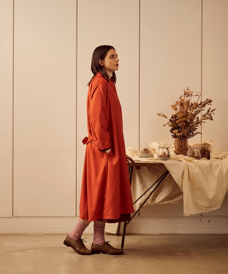 GABARDINE dress coat   amn-CT-009