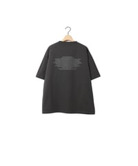 " COPY BAND " half sleeve tee / amn-CS-095 / Carbon