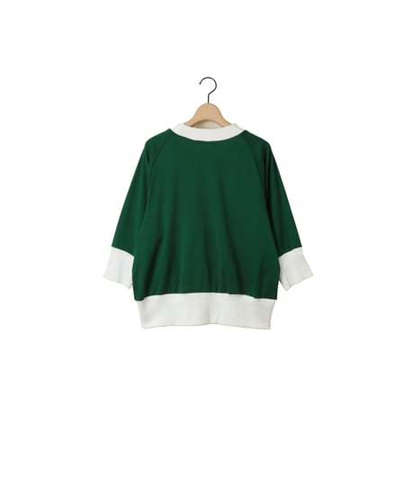 GIZA 3/4 crew / amn-CS-059 / Green