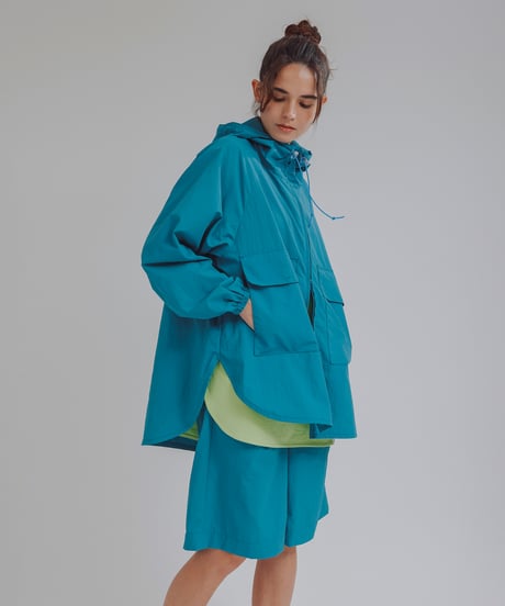 JERSEY round hem tee / amn-CS-077 / Lime