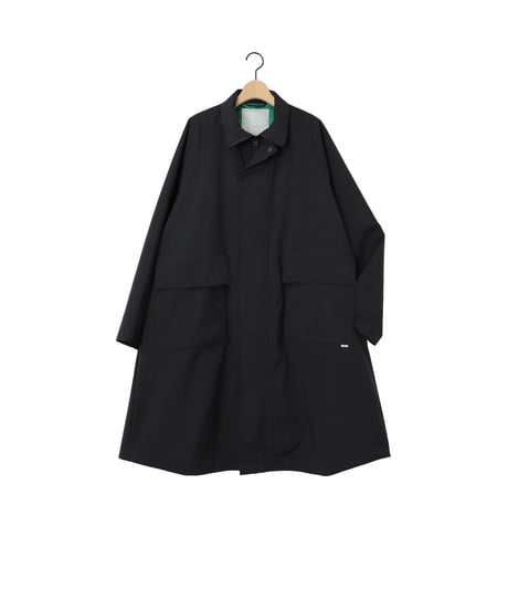 NYLON OX covered coat / amn-CT-016 / Black