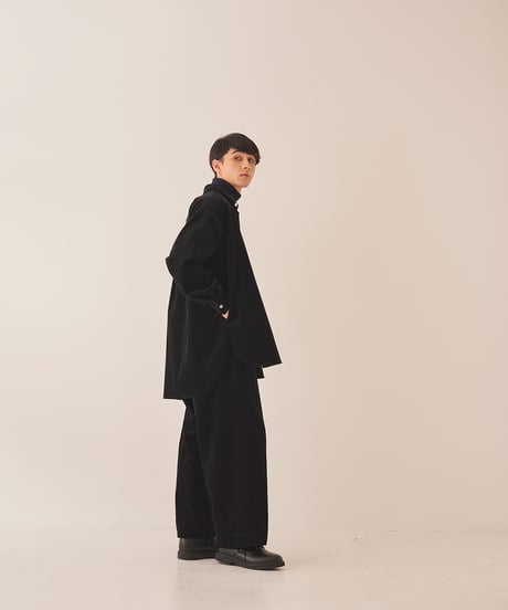 ８CORDUROY orca's baggy / amn-PT-034 / Black