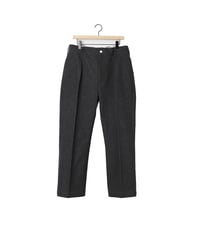 Pre-wash DENIM eel's / amn-PT-041 / Black