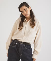 TROPICAL classic shirts / amn-SH-056 / Natural