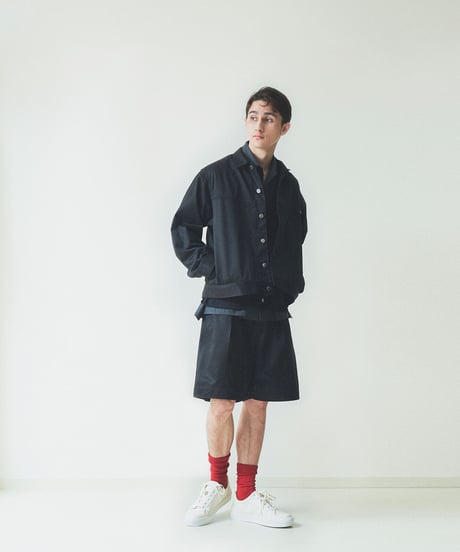 CHINO short orca's / amn-PT-026 / Black