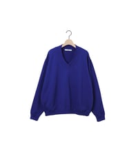 FRENCH TERRY large mouth / amn-CS-071 / Blue